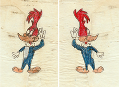 Woody Woodpecker Front and Back thumbnail